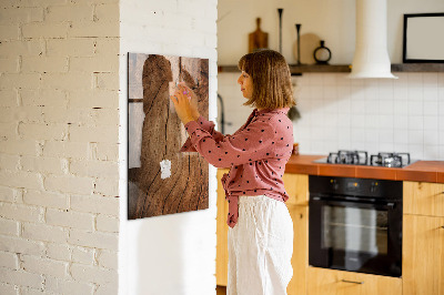 Dry erase board magnetic A cozy place for memories and notes