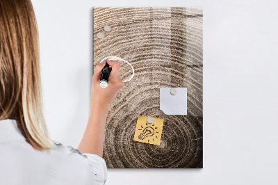 Magnetic dry erase board Magnetic board for photos and notes