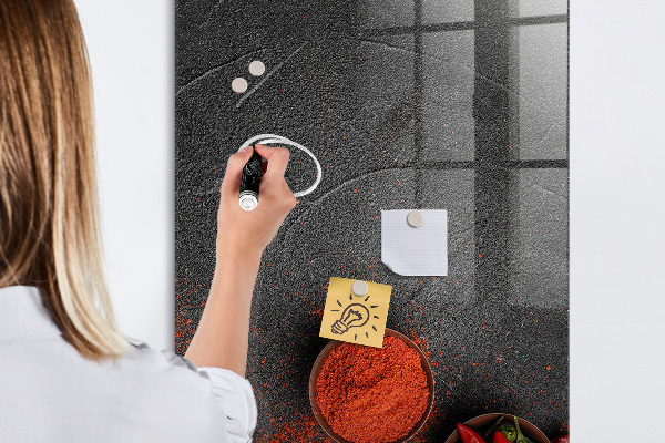 Dry erase board magnetic Pepper Kitchen Reminders