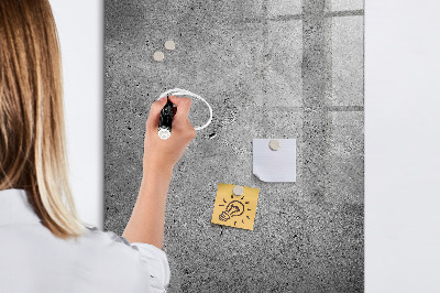 Magnetic dry erase board Magnetic board for photos and notes