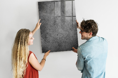 Magnetic dry erase board Magnetic board for photos and notes