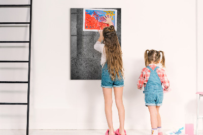 Magnetic dry erase board Magnetic board for photos and notes