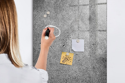Magnetic dry erase board Magnetic board for photos and notes