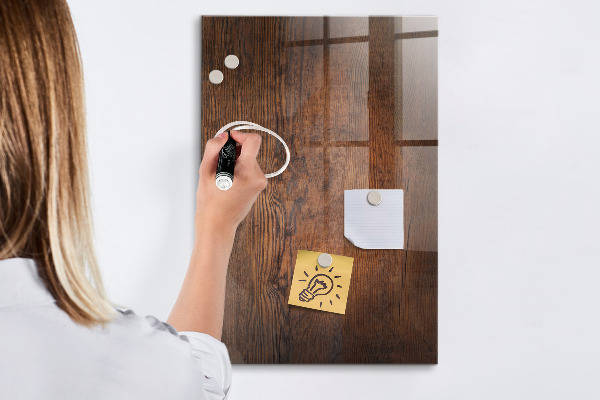 Dry erase board magnetic Magnetic notepad