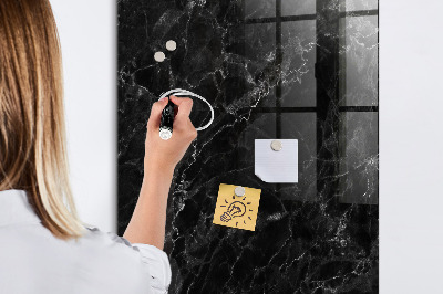 Dry erase board magnetic Modern board for notes and photos