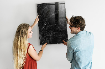 Dry erase board magnetic Modern board for notes and photos
