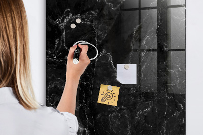 Dry erase board magnetic A stylish board for notes and photos