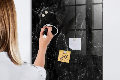 Dry erase board magnetic A stylish board for notes and photos