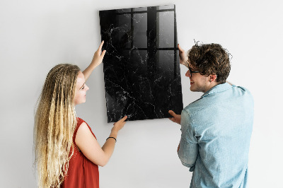 Dry erase board magnetic A stylish board for notes and photos