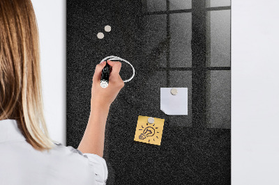 Dry erase board magnetic Modern board for notes and photos