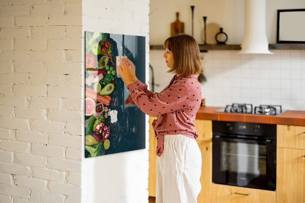 Magnetic dry erase board Healthy Ingredients and Memories in the Kitchen