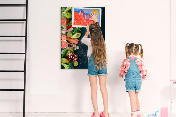 Magnetic dry erase board Healthy Ingredients and Memories in the Kitchen