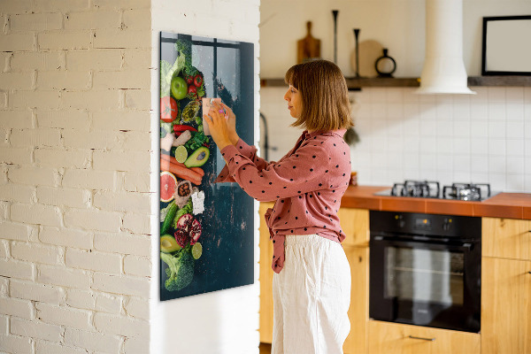 Magnetic dry erase board Healthy Ingredients and Memories in the Kitchen