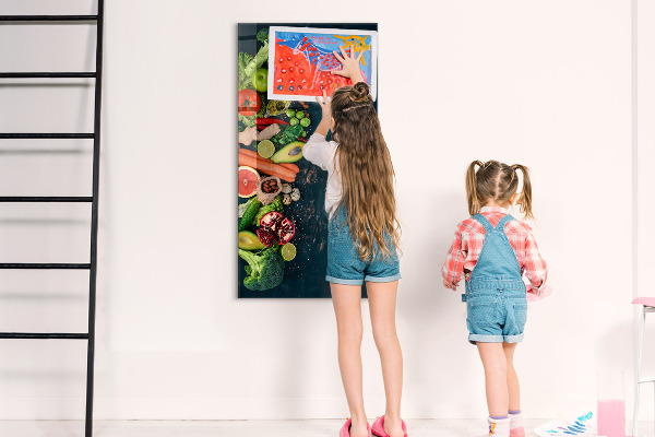 Magnetic dry erase board Healthy Ingredients and Memories in the Kitchen