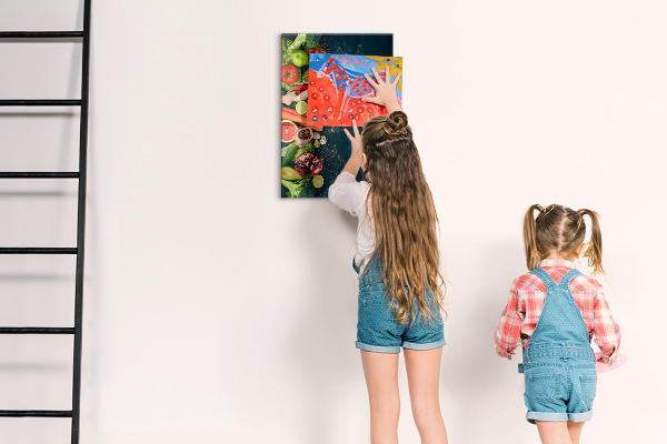 Magnetic dry erase board Healthy Ingredients and Memories in the Kitchen