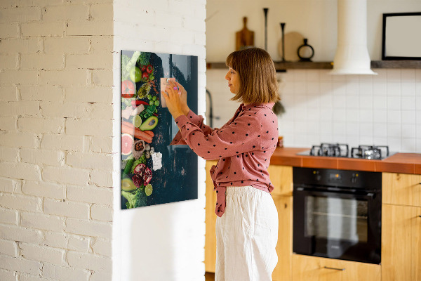 Magnetic dry erase board Healthy Ingredients and Memories in the Kitchen