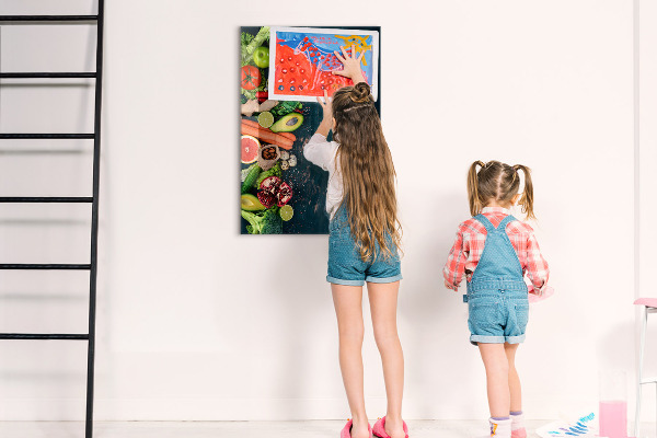 Magnetic dry erase board Healthy Ingredients and Memories in the Kitchen