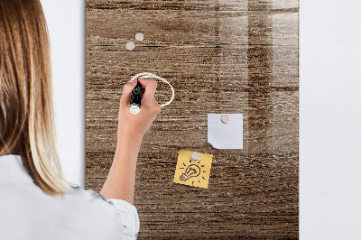 Magnetic dry erase board Modern board for photos and notes