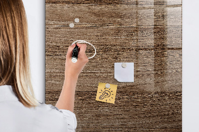 Magnetic dry erase board Modern board for photos and notes