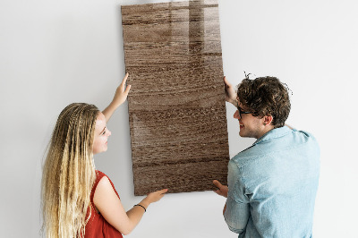 Magnetic dry erase board Modern board for photos and notes