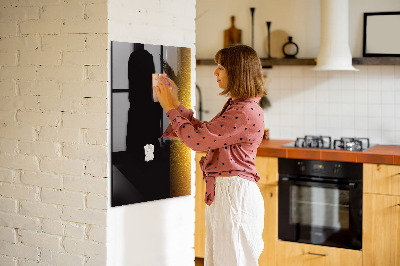 Dry erase board magnetic Magnetic board for notes and photos