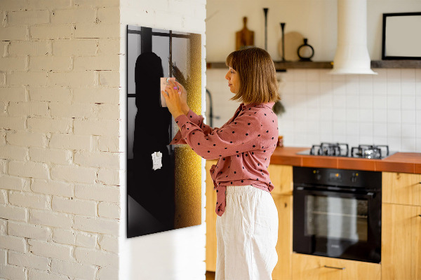 Dry erase board magnetic Magnetic board for notes and photos