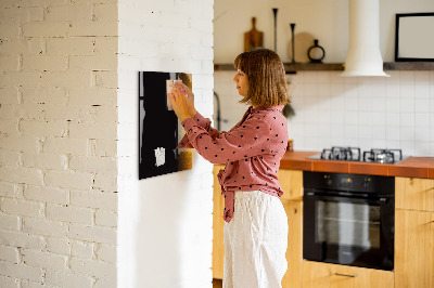 Dry erase board magnetic Magnetic board for notes and photos