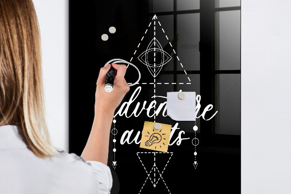 Magnetic dry erase board Adventure in photos and memories