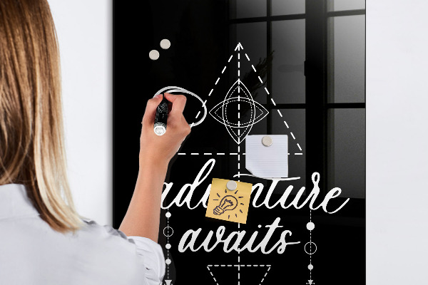Magnetic dry erase board Adventure in photos and memories