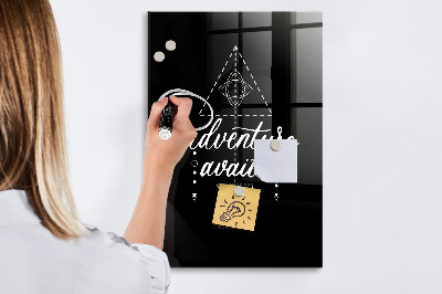 Magnetic dry erase board Adventure in photos and memories