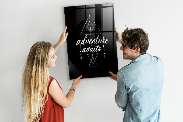 Magnetic dry erase board Adventure in photos and memories