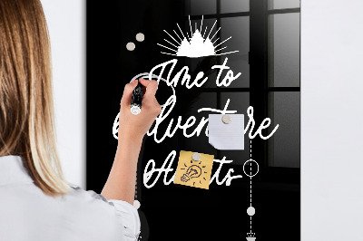 Dry erase board magnetic Creative board for photos and notes