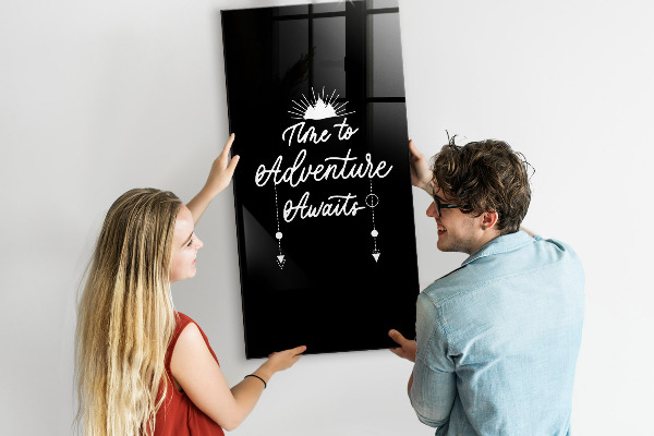 Dry erase board magnetic Creative board for photos and notes