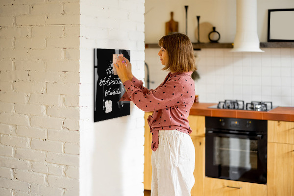 Dry erase board magnetic Creative board for photos and notes