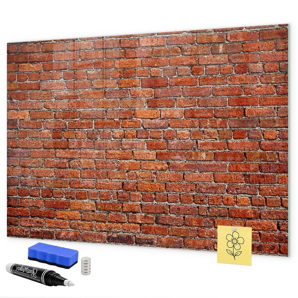 Dry erase board magnetic Magnetic board for photos and notes