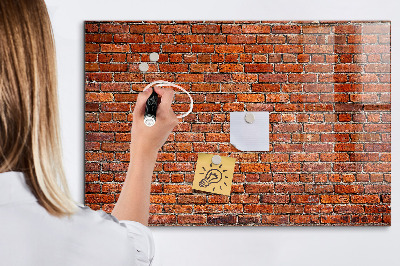 Dry erase board magnetic Magnetic board for photos and notes