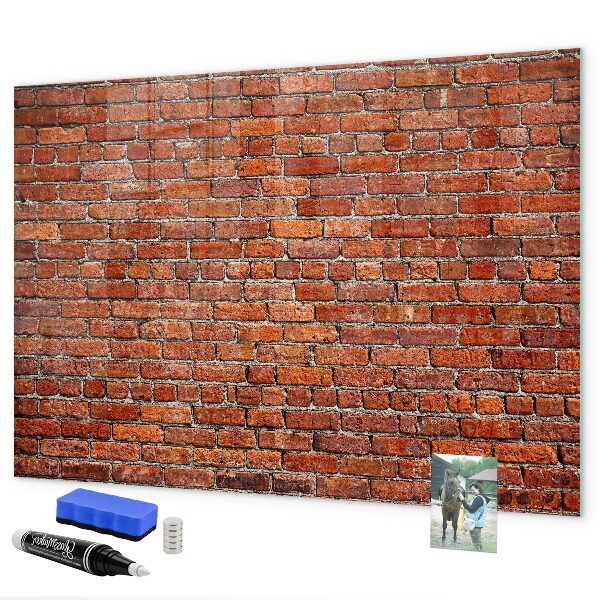 Dry erase board magnetic Magnetic board for photos and notes