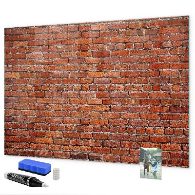 Dry erase board magnetic Magnetic board for photos and notes