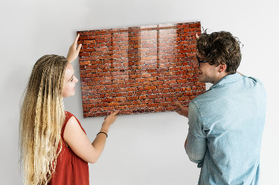 Dry erase board magnetic Magnetic board for photos and notes