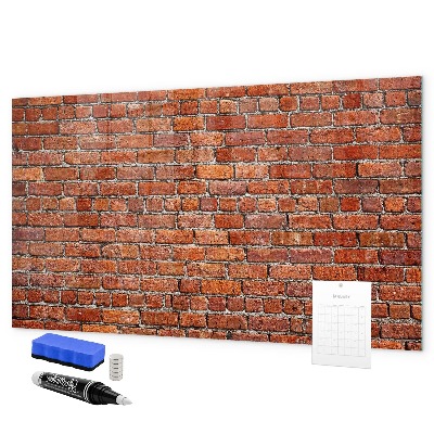 Dry erase board magnetic Magnetic board for photos and notes