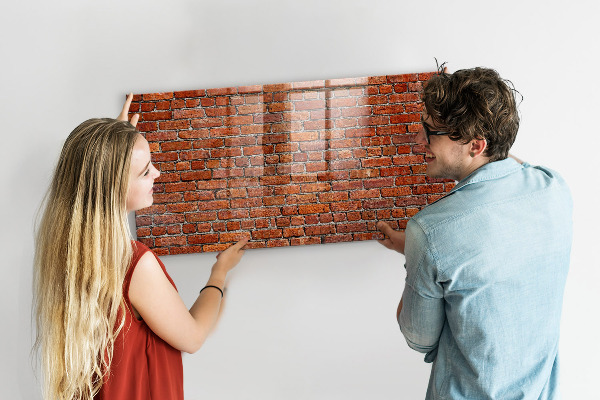 Dry erase board magnetic Magnetic board for photos and notes