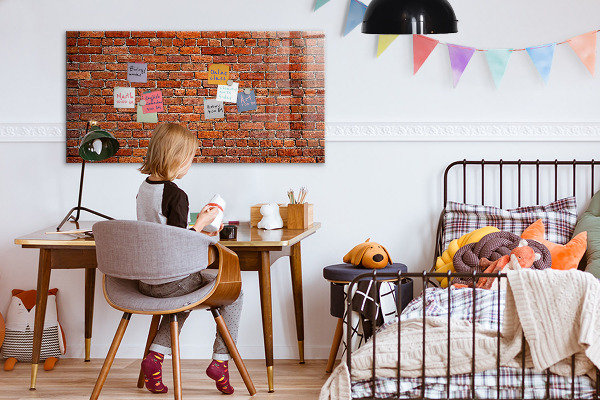 Dry erase board magnetic Magnetic board for photos and notes