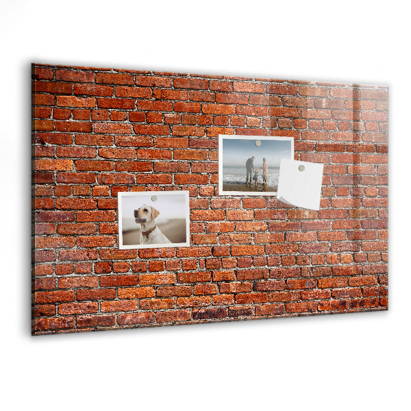 Dry erase board magnetic Magnetic board for photos and notes