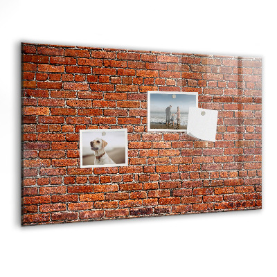 Dry erase board magnetic Magnetic board for photos and notes
