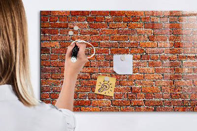 Dry erase board magnetic Magnetic board for photos and notes