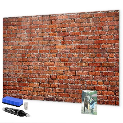 Dry erase board magnetic Magnetic board for photos and notes
