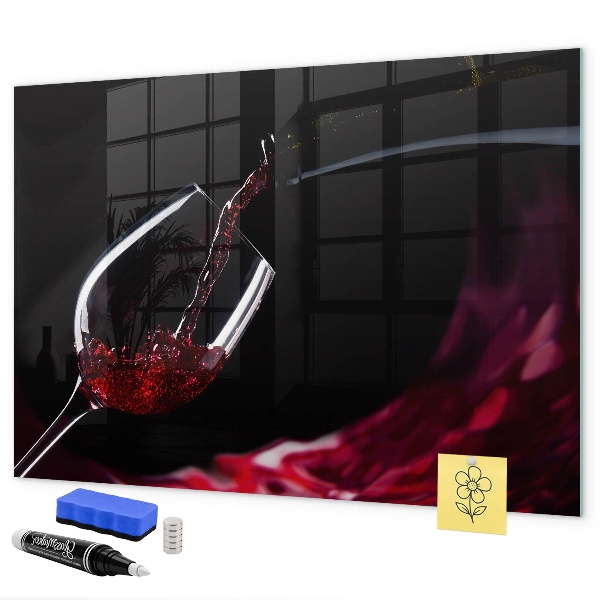 Dry erase board magnetic A creative place for memories and photos