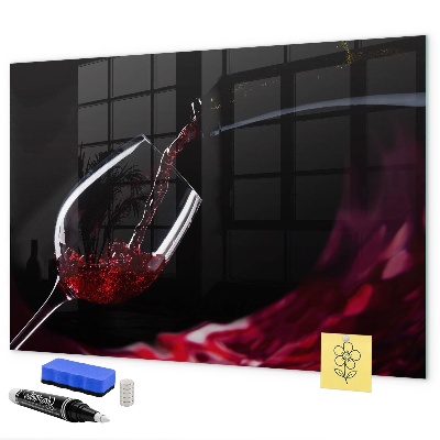 Dry erase board magnetic A creative place for memories and photos