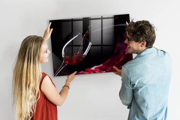 Dry erase board magnetic A creative place for memories and photos