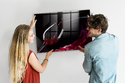 Dry erase board magnetic A creative place for memories and photos